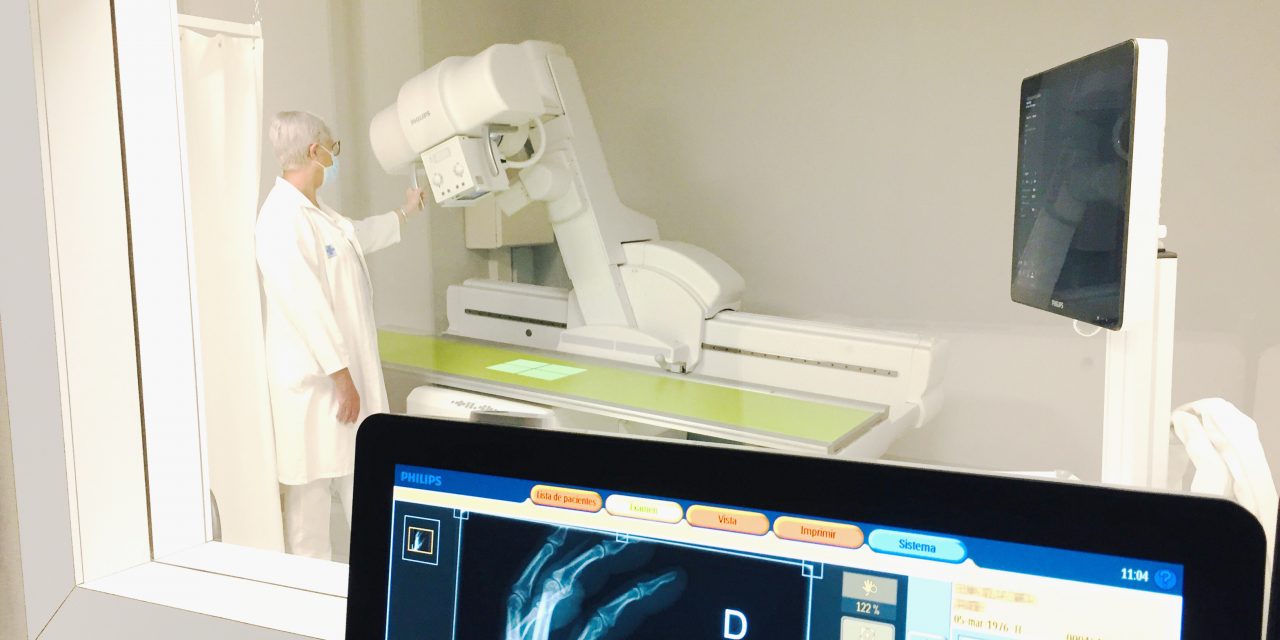 Instalamos un equipo de radiología,  pionero en el mundo, que ofrece más comodidad  y seguridad al paciente